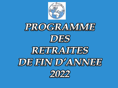 Programme des retraites de fin d’année 2022